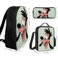 thumbnail image 2 of Goof Troop Backpack Knowledge Spaceport Bookbag with Rocket Lunch System, 2 of 5