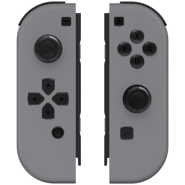 Controlador de Interruptor para Interruptor Nintendo, el Control Remoto Del Interruptor Admite Doble Vibración/control de Movimiento/captura de Pantalla/despertador (Gris)