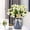 White, variant on NWOKYZGH Fake Artificial Flowers Bouquet for Decoration, Silk Floral Arrangements Faux Flowers Plant Wedding Bride Bouquets Tables Centerpieces for Home Decor Vase Floral Table Decor