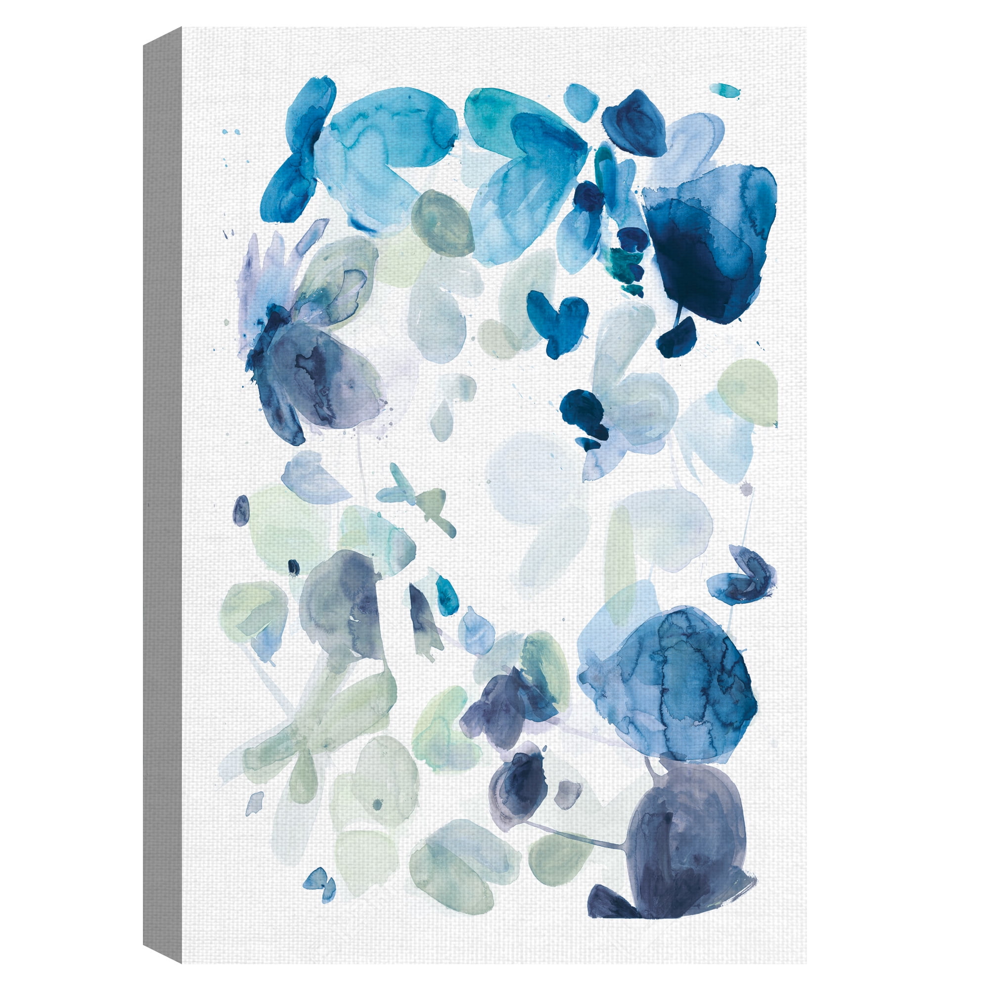 Masterpiece Art Gallery Butterfly Dance In Blue C By Allyson Fukushima Canvas Art Print 24" x 36"