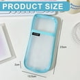 thumbnail image 2 of Mesh Zipper Mesh Pouch, Multifunctional Clear Pencil Case Organizer Stationery Storage Bag, 2 of 5