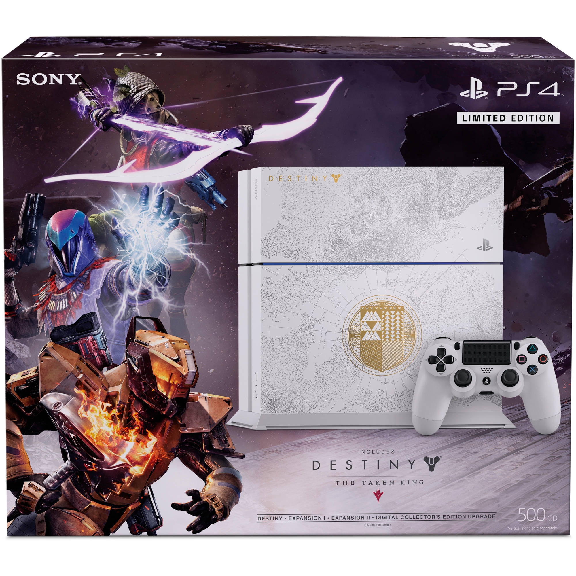 ps4 destiny bundle glacier white