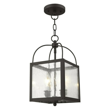 Livex Lighting Milford 2 Light Convertible Chain Hang Ceiling