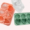 thumbnail image 3 of MesaSe 1pcs 6 Grid Rose Heart Combination Ice Tray Molds Ice Maker Silicone Freezer Reusable Molds, 3 of 6