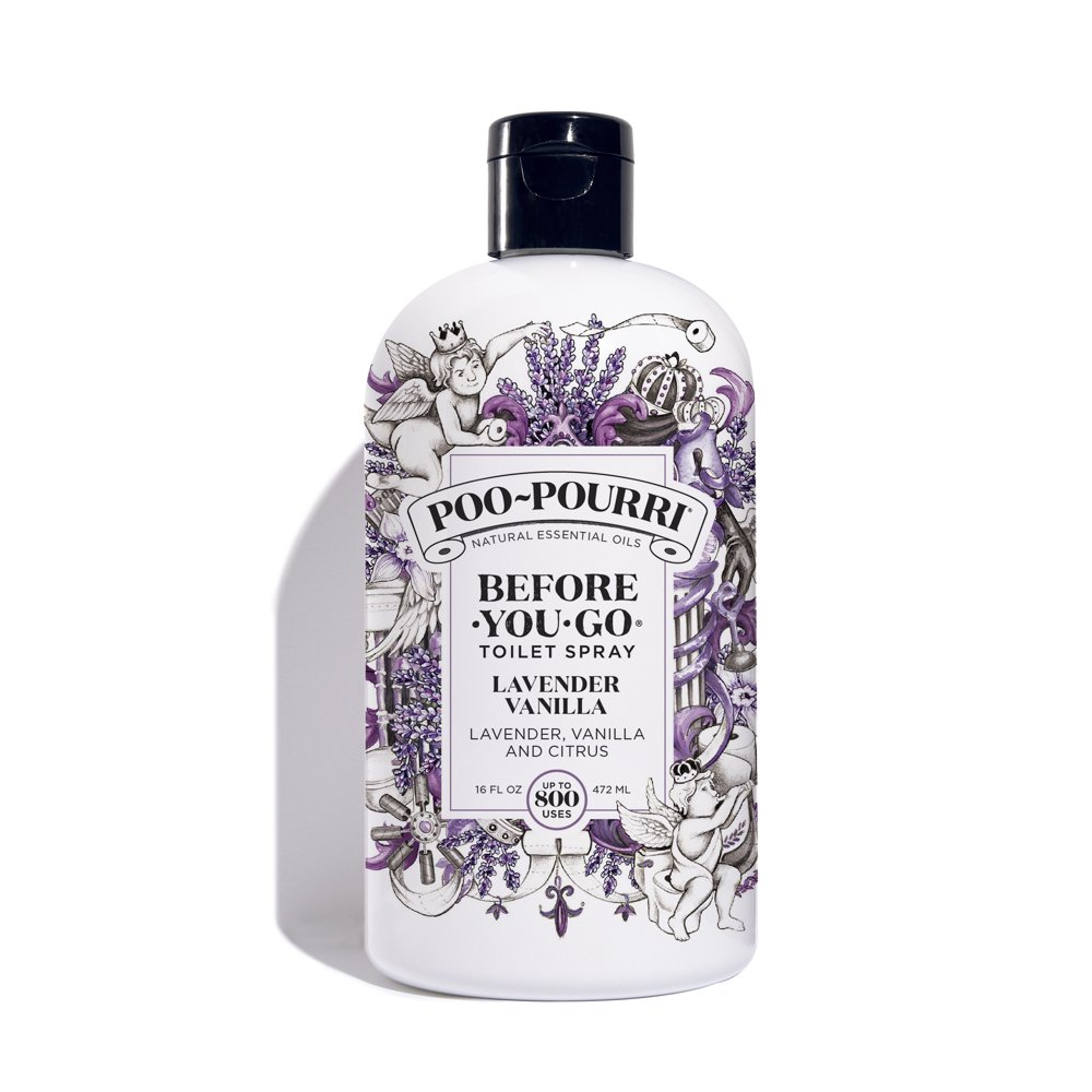 PooPourri, Lavender Vanilla, 16oz, BeforeYouGo Toilet Spray