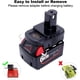 thumbnail image 4 of Adaptador de batería para batería Dewalt a Ryobi y para batería Milwaukee a Ryobi, convierte batería Dewalt de 20 V/Milwaukee de 18 V a Ryobi de 18 V One+ batería de iones de litio (solo adaptado, 4 of 6
