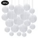 thumbnail image 3 of 30 piezas/lote de linternas de papel chinas blancas de 4''-12'', linternas redondas colgantes para bodas, fiestas de cumpleaños, eventos, decoración navideña, 3 of 5