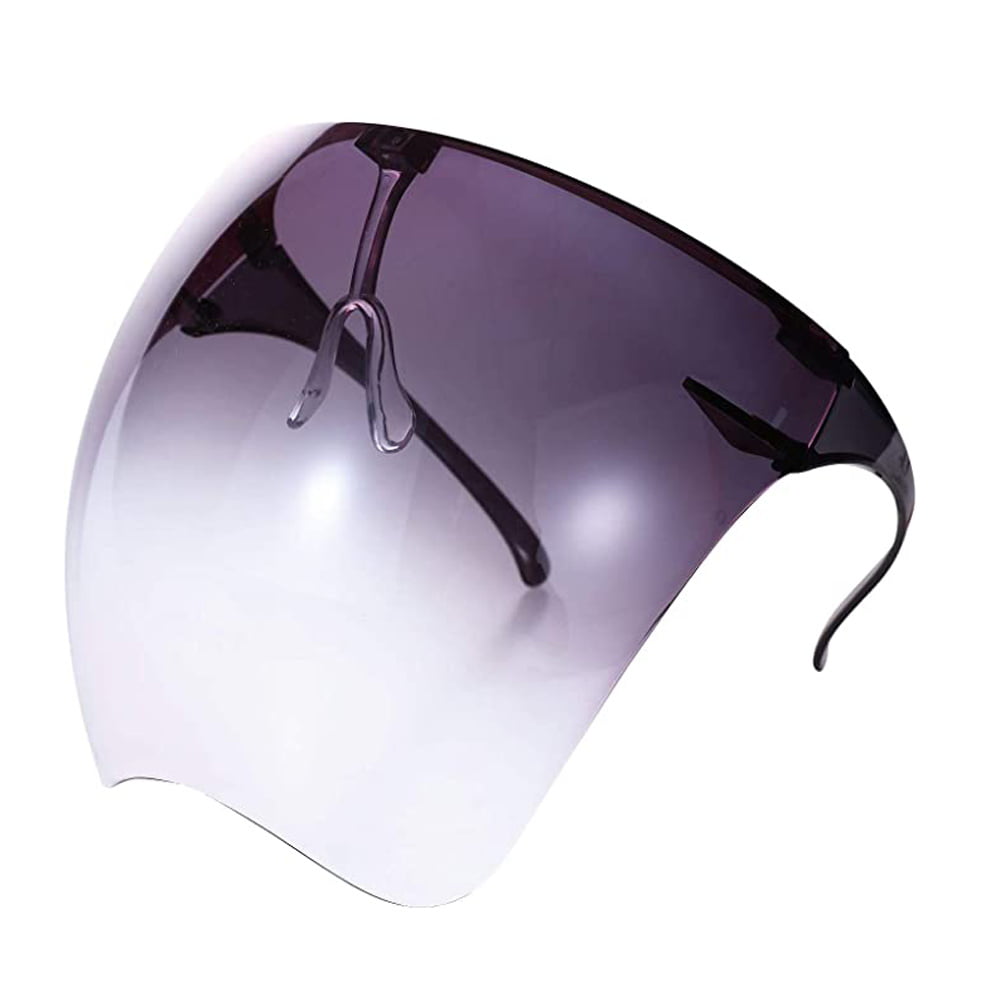 Grey Anti Fog Goggle Sunglasses Fashion Tinted Lens Eyewear Eye Shield Protection Unisex Clear Full Face Shield with Glasses 