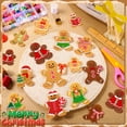thumbnail image 3 of Parches termoadhesivos de pan de jengibre navideños de Tigeen, 48 unidades, 3 of 6
