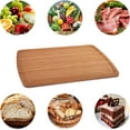 thumbnail image 6 of DYTesa Bamboo Cutting Board with Juice Groove, Extra Large & Thick Wooden Butcher Block for Turkey, Meat, Vegetables, 30 x 20 Inch Chopping Board, 6 of 9