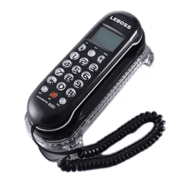 Telefonos Fijos Alambrico Casa Negro