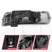 Anzo Crystal Headlight Set (Chrome) - 111011