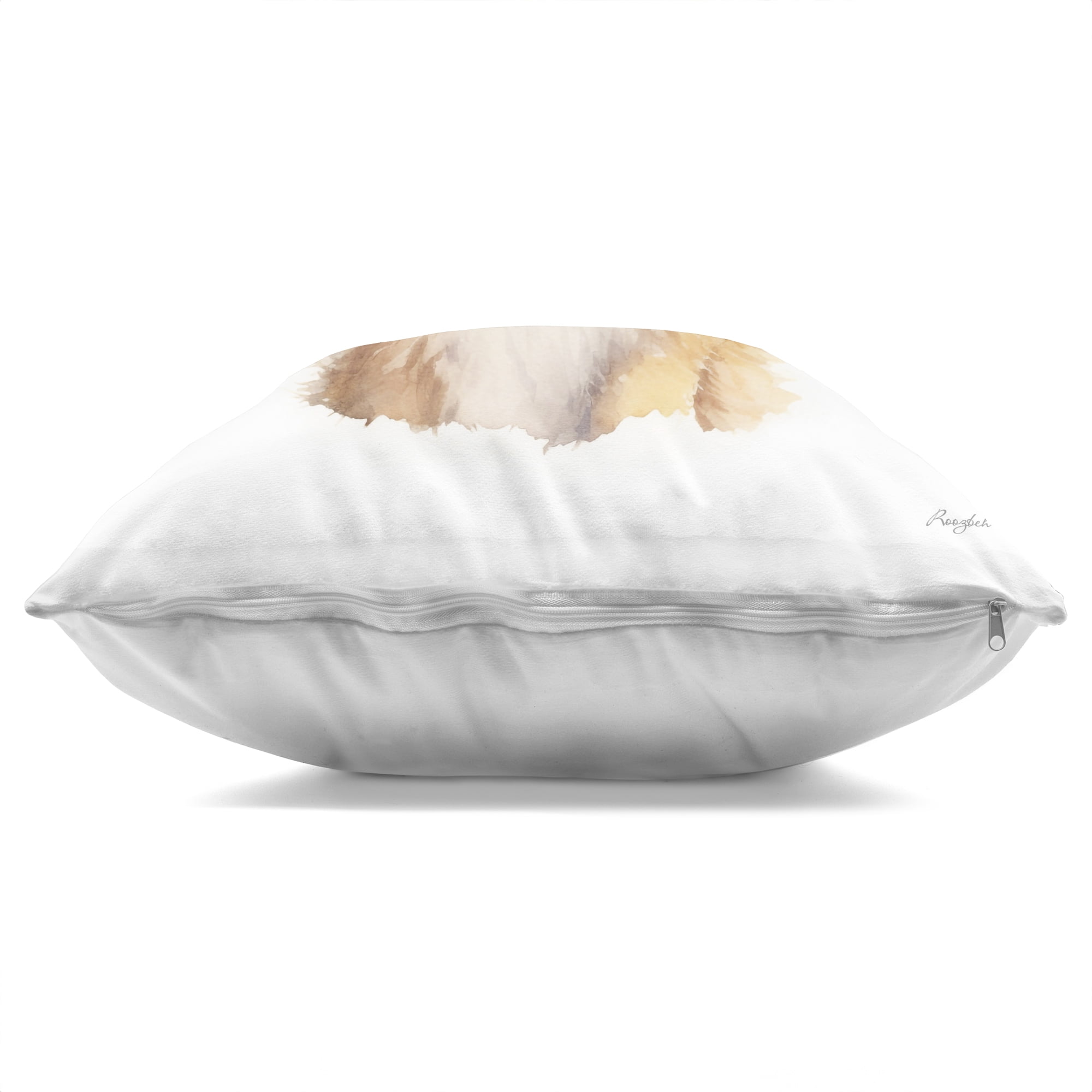 Stupell Industries Woodland Fox Flower Crown Decorative Printed Throw Pillow, design by Roozbeh