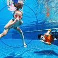 thumbnail image 4 of Pool Toys Games Set-Diving Through Swim Rings With Balloon锛孲wimming Thru Pool Hoop Accessories Water Sport Gifts (Assembly Needed), 4 of 13