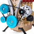 thumbnail image 5 of Engine Model Car Engine Model Kit Decor Building Kit, 5 of 5