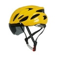 thumbnail image 3 of amleso Bike Helmet for Adults for Men Women Portable Fit Head Circumference 54-62cm Yellow, 3 of 9