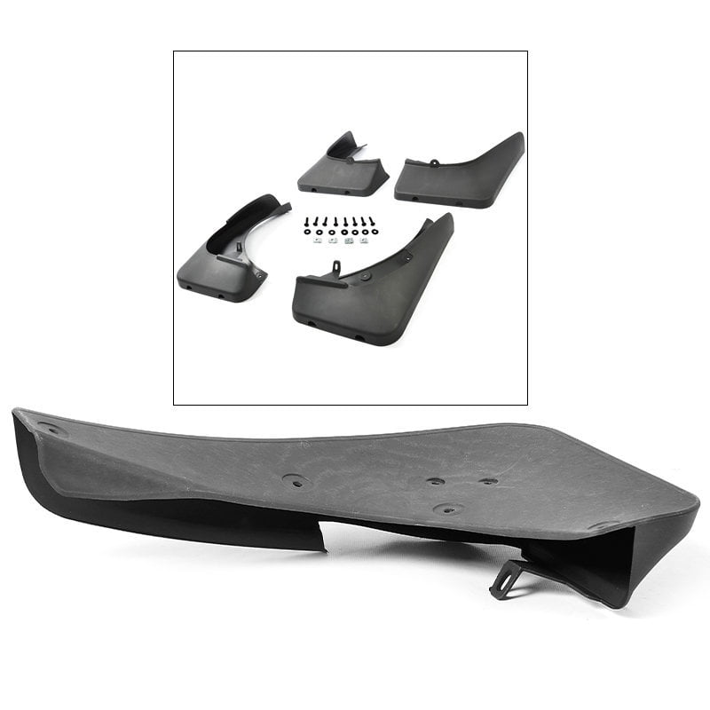 OE Style 4 Pieces Front Rear Splash Mud Guards Flaps Set For 07-13 BMW X5 E70