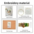 thumbnail image 3 of Blingpainting Embroidery Kit for Adults Beginners Starter Cross Stich Set with Cute Animals Pattern Stamped Embroidery Cloth Hoops Threads Needles Easy Handmade Needlepoint Kits, 3 of 6