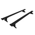 thumbnail image 3 of Ikon Motorsports Roof Rack Compatible With 2018-2024 Chevrolet Equinox & GMC Terrain Black Top Roof Rack Cross Bar Cargo Luggage Carrier Aluminum 6PCS, 3 of 8