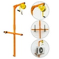 thumbnail image 2 of Advanced Air Conditioner Hoist, with Yellow Winch Device, for Library Outdoor Unit Installation, Museum Outdoor Unit Relocation, and Theatre Outdoor Unit Fixing, 2 of 7