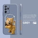 thumbnail image 3 of Case For Samsung Galaxy A30 A20S A10S A14 Note 20 10 9 Pro Plus Lite Ultra 4G 5G Liquid silicone Case Cute T-Teddy Bear, 3 of 5