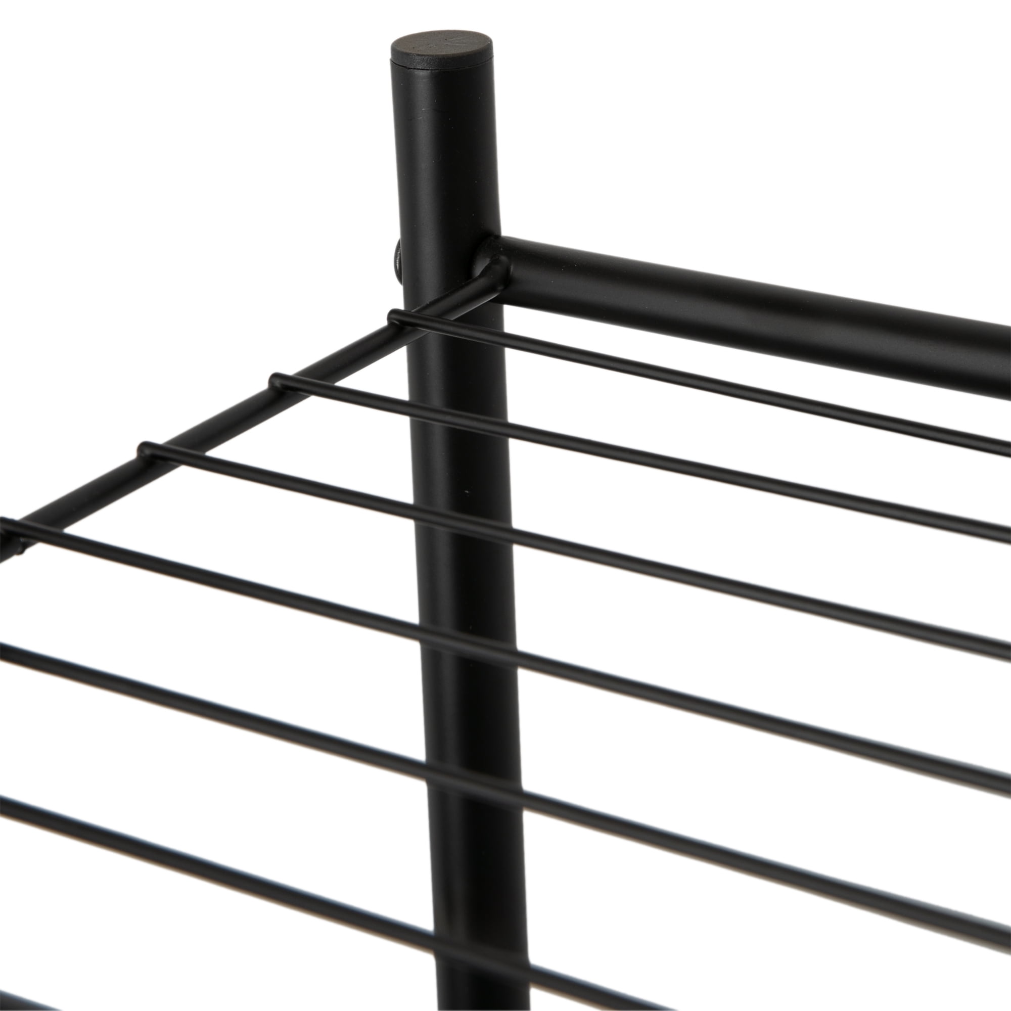 Era Aquarius Over the Toilet Black Space Saver 2 Tier Shelf, Organizer, Organizing Rack, , 23.43x53.94in, Era Aquarius Over the Toilet