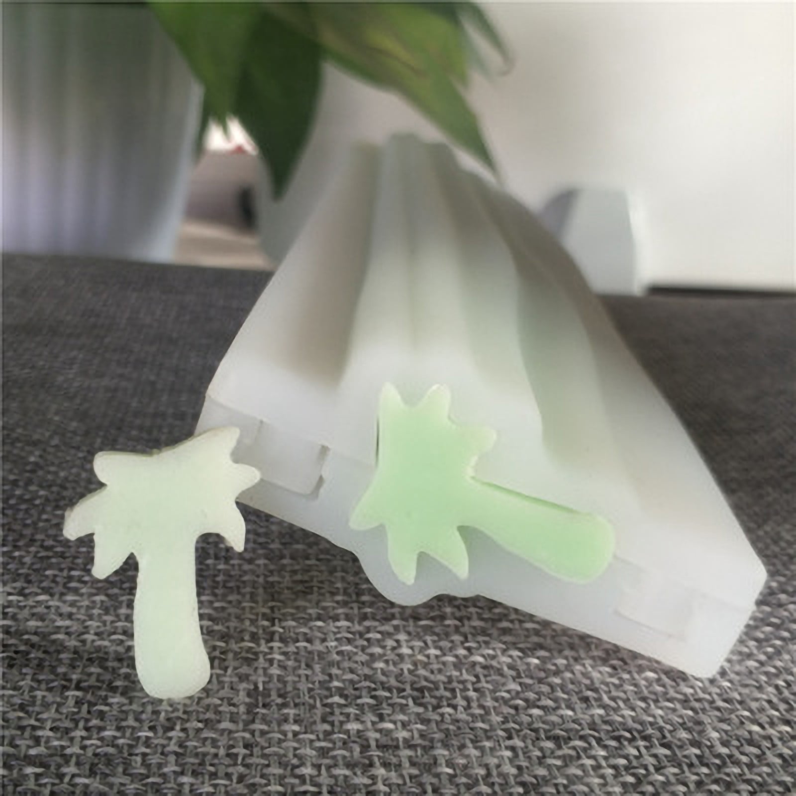 Bunny Cupcake Pan Tube Column Silicone Soap Mold Embedded Soap Making Supplies Tools Candle Mold