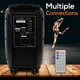 thumbnail image 2 of Bocina PA Pyle 1000W Bluetooth Micrófono y Control -Negro, 2 of 3