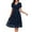 Blue, variant on Wedding Guest Dress Shoulder Midi formal Dresses for Women Evening Party Wedding Guest Bodycon Dresse,Blue 2XL