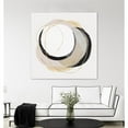thumbnail image 2 of Giant Art 72x72 Ring of Gold I Fine Art Giant Canvas Print in White, 2 of 3