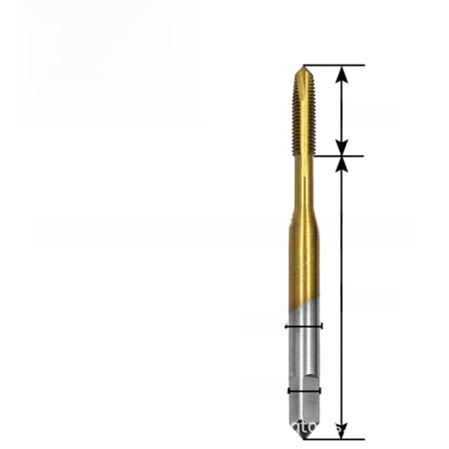 High-Speed Steel Spiral Point Machine Taps for Through-Hole Threading, Precision-Engineered M3-M12 Size Set, 7-Piece Kit with Single M3 Tap (3g), Durable HSS Construction for Versatile Internal