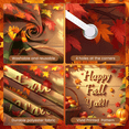 thumbnail image 5 of Decorative Design Happy Fall Banner Leaf Pattern Wooden Background Floral Basket for Autumn Decoration Outdoor Party Thanksgiving, 5 of 9