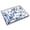 Blue Sparrow, variant on Serving Tray with Handles, 15.7 * 11.8 inches, Plastic Ottoman Tray with Exquisite Paintings, Trays for Coffee Table