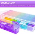 AcserGery Extra Large Pill Box 4 Times a Day, 7 Day Pill Organiser