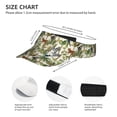 thumbnail image 4 of Xecao Jungle Animals for Adult Sun Cap offers versatile sun protection with adjustable Velcro for a secure fit., 4 of 8