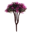 thumbnail image 2 of segolike Trees, Miniature Plastic Trees for Model Railway Scenery Trains Landscape Trees -red Needle leaf, 2 of 9