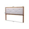 thumbnail image 6 of Baxton Studio Walnut Brown Finished Wood Full Size Headboard, 6 of 9