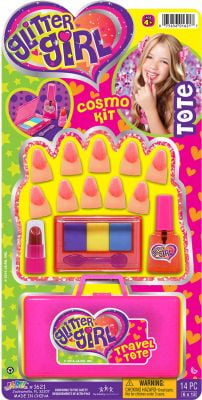 glitter girl play phone