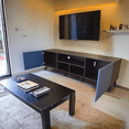thumbnail image 4 of Mueble para TV Hogare 80 Chocolate Centro de entretenimiento Minimalista, 4 of 11