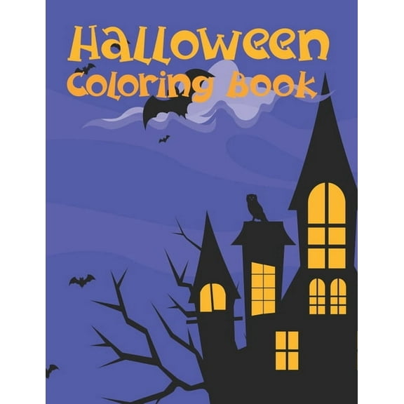 Halloween Coloring Book : Halloween Designs Including Witches, Ghosts, Pumpkins, Vampires, Haunted Houses, Zombies (Paperback)