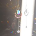 thumbnail image 4 of Exquisita luz solar de cristal atrapando carillón de viento colgantes de prismas de cristal colgantes, 4 of 4