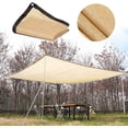 thumbnail image 1 of Toldo Vela de Sombra Rectangular Beige 90% Resistente a los Rayos UV Paño de Sombra Transpirable y Resistente para Invernadero Pérgola Jardín Piscina 2mx3m(6.5x9.8ft) Personalizable Sincero Electrónica, 1 of 5