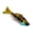 Multicolour2, variant on 2 Pack Fishing Lures 7 Segment Fishing Swimbait Saltwater Freshwater Lifelike Fish Attractor For Youth Adult Anglers