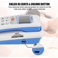 thumbnail image 3 of Landline Telephone, Crystal Button Corded Phone with FSK/DTMF Caller ID Wall Mount Function for Home, 3 of 5