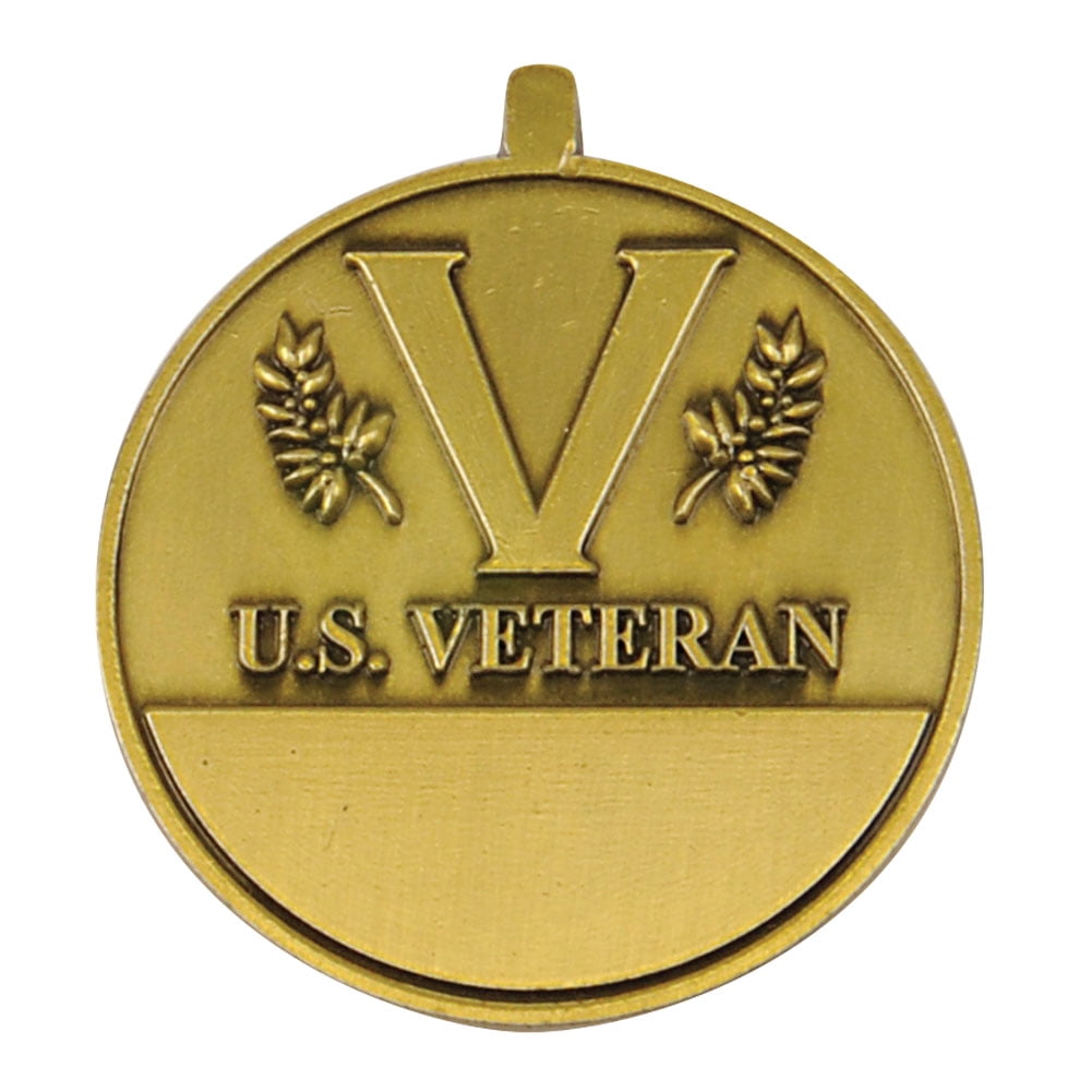 Honorable Discharge Commemorative Medal - Yellow, Blue, White, Red