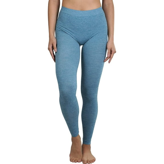 ToBeInStyle Women's Seamless Ankle Length Lightweight Stretch Leggings
