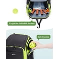 thumbnail image 2 of Pickleball Bag Sportsnew Mochila deportiva grande negro-fluo, 2 of 9