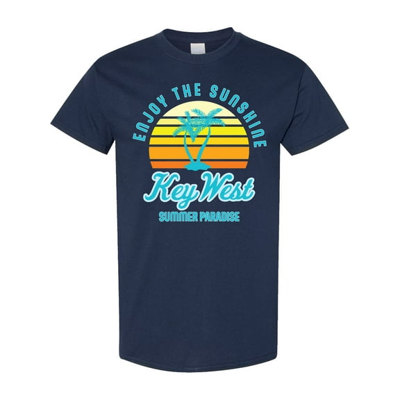 Inktastic Enjoy the Sunshine Key West Summer Paradise T-Shirt