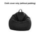 thumbnail image 5 of Toystoory Hacer declaración elegante muebles de sala de estar cubierta de silla Puff sofá Lazy sofá negro Type2 NO2, 5 of 6