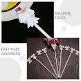 thumbnail image 2 of 100 soportes para globos de aluminio con forma de lazo, varillas de plástico para globos, varillas para globos de boda., 2 of 6